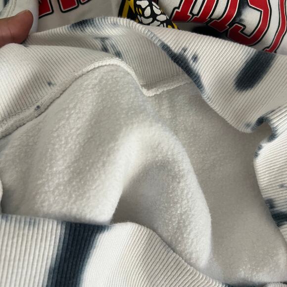 Cobra Kai Tie Dye Hoodie Strike First Strike Hard No Mercy Bioworld Size M - Picture 9 of 9